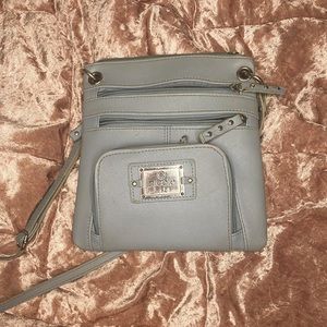 Blue Cross Body Nicole Miller Purse